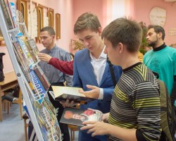 Сотрудники издательства «Адукацыя і выхаванне» посетили Витебский государственный университет им. П. М. Машерова. Сотрудники издательства «Адукацыя і выхаванне» посетили Витебский государственный университет им. П. М. Машерова.